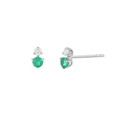 green emeralds with diamonds