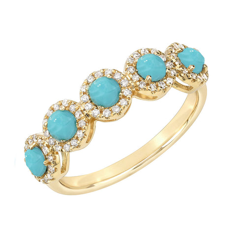 Rosie Turquoise Halfway Band