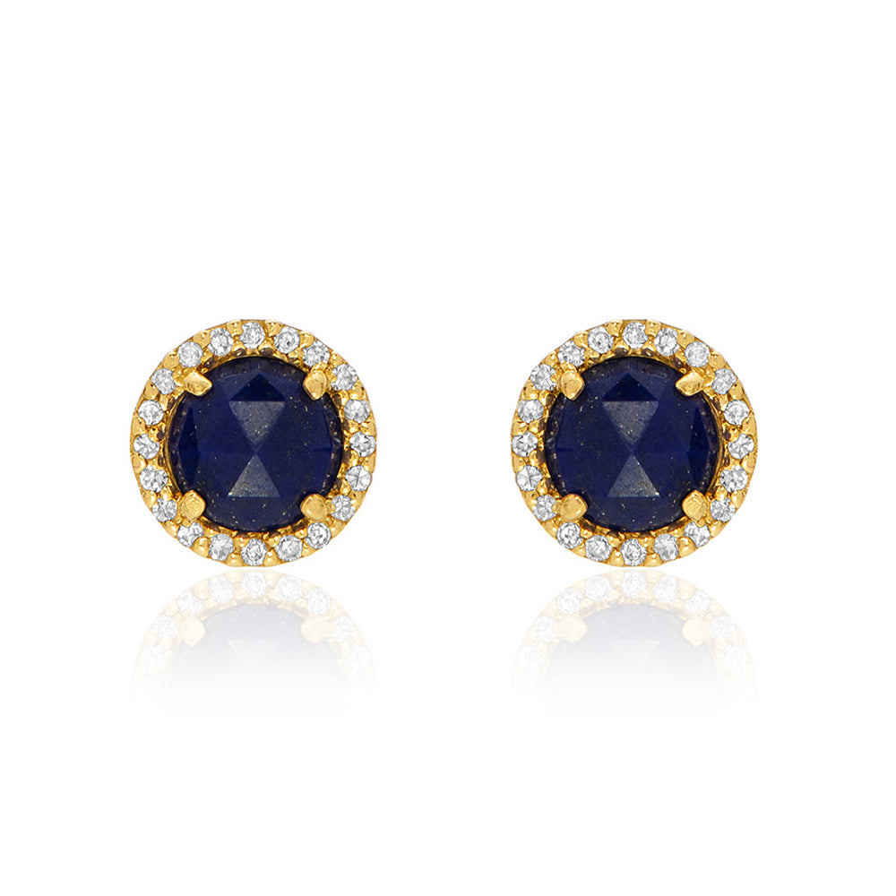 lapis rosie post earrings