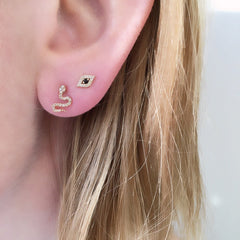 petite evil eye earrings with other petite liven earrings