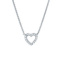 Mini Open Heart Necklace