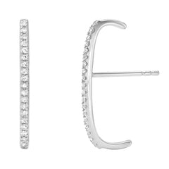 lobe line earrings