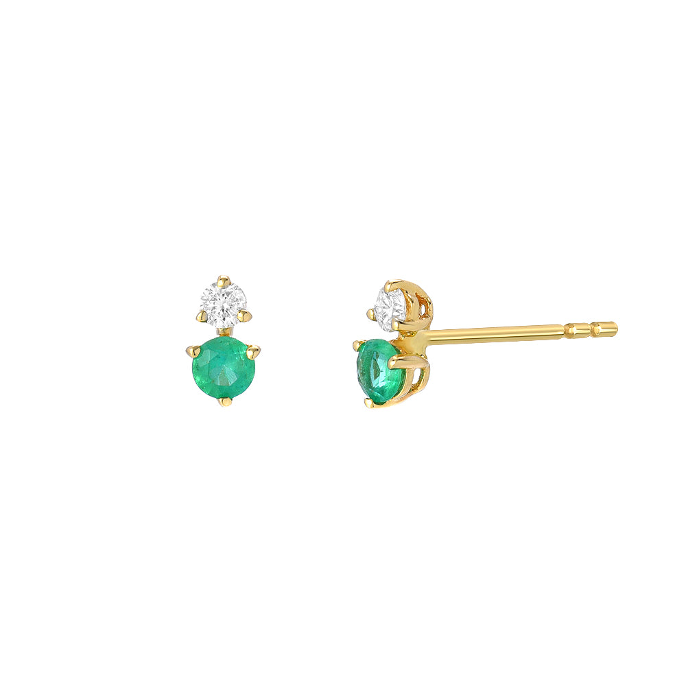 green emeralds with diamonds
