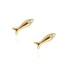 Minnow Post Earrings