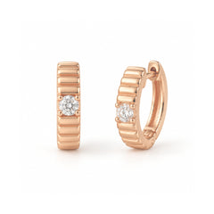 Grande DNA Huggie Earrings