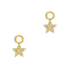 star charm earrings