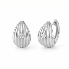 DNA Collection Tapered Huggies With Diamonds