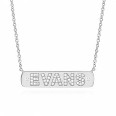 Family Plaque Necklace