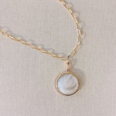 layer this charm on our hand made chain