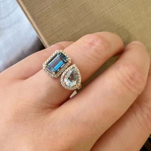 Toi et Moi Ring - Blues