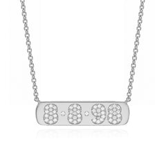 Date Plaque Necklace