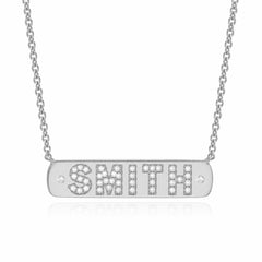 Family Plaque Necklace