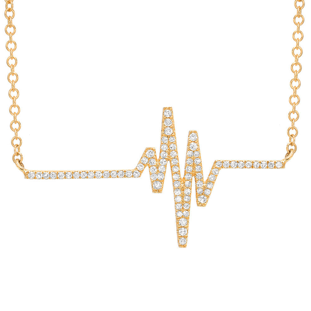Heartbeat Collection Necklace That Moves With Your Heartbeat