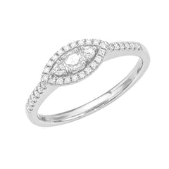 Marquise Band With Rose Cut Diamonds
