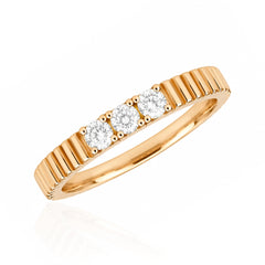 DNA Band with Diamonds