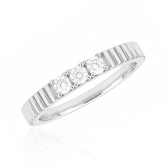 DNA Band with Diamonds