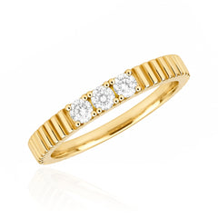 DNA Band with Diamonds