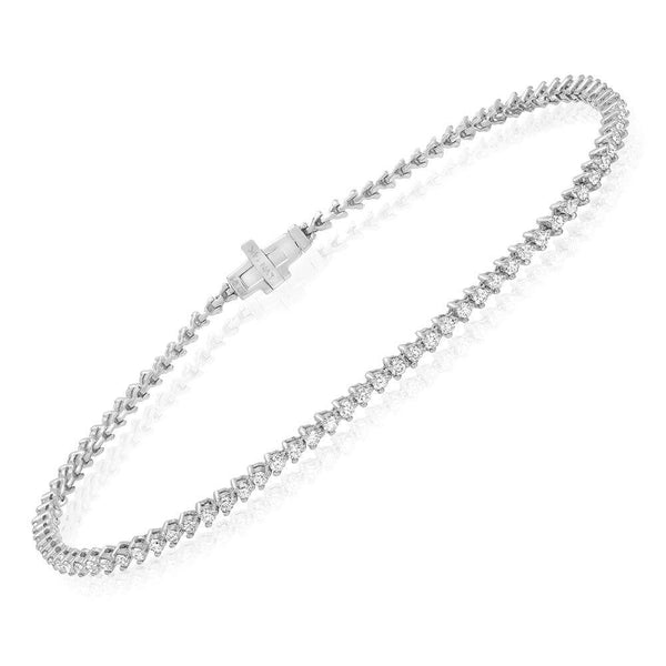 Small Tennis Bracelet | Mini Diamond Bracelet | Liven fine Jewelry ...