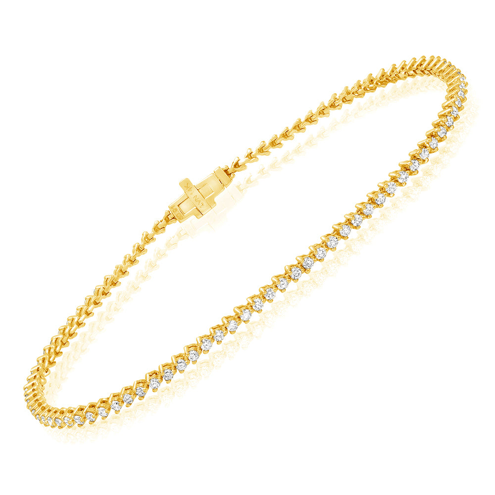 Small Diamond Tennis Bracelet – loratelier