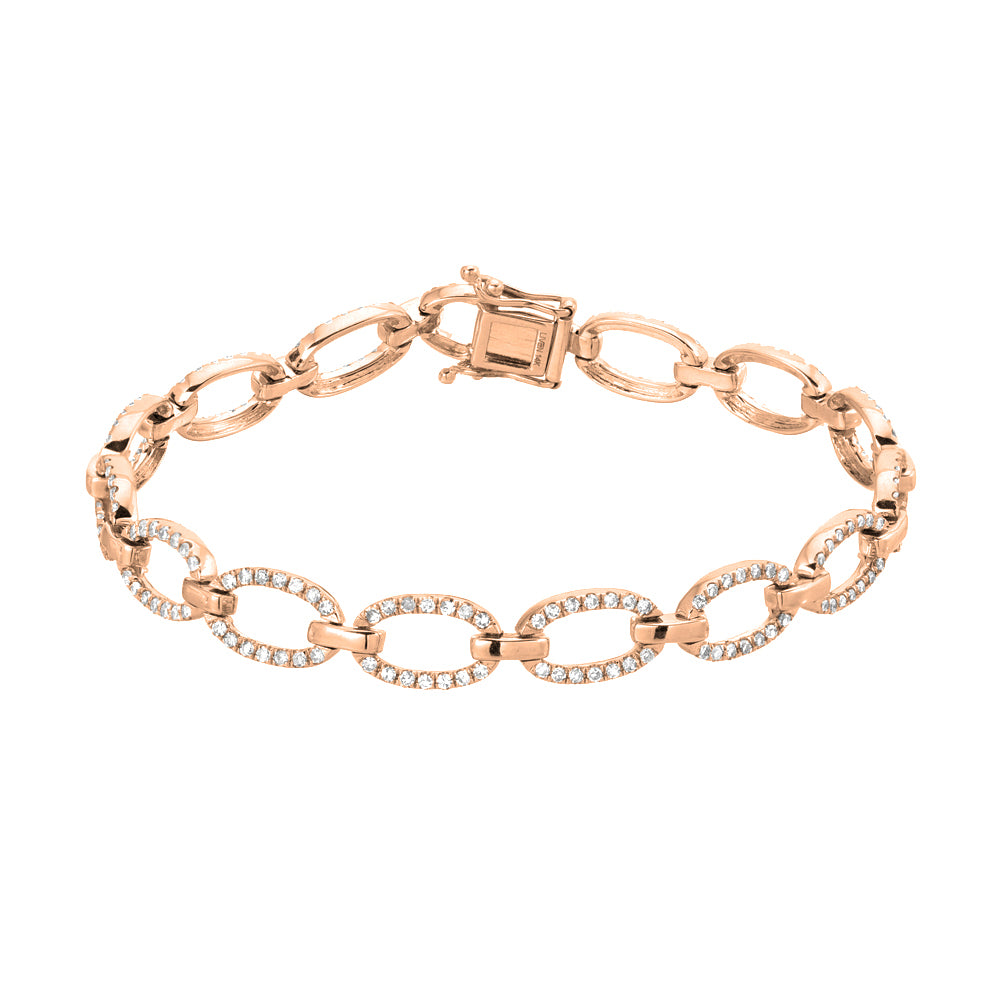 人気提案 | Bracelet Chain Pave Soft Diamond Liven | Bracelet Gold and アクセサリー
