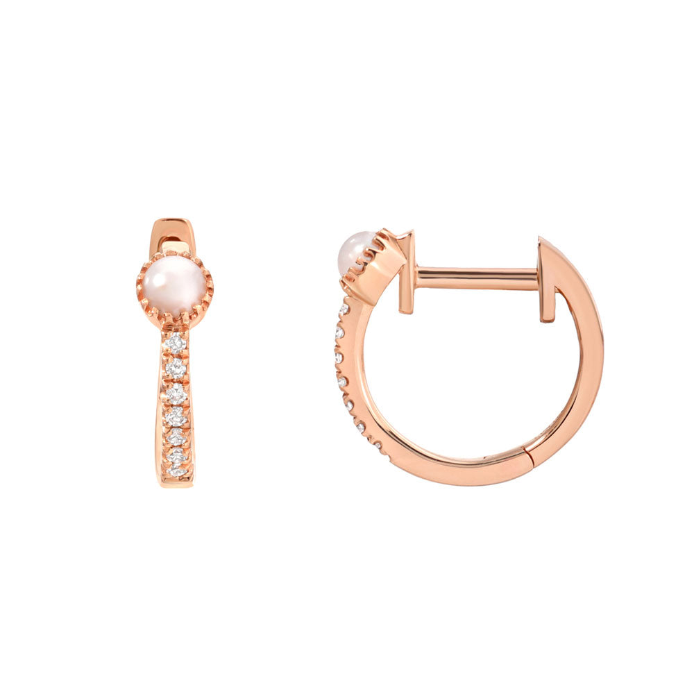 ピアス RALPH LAUREN Gold Tone White Pearl Huggie Hoop Earrings Lauren Ralph Lauren White Pearl Huggie Hoop Drop Earrings