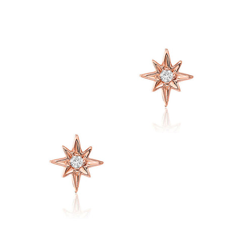 Petite Starburst Post Earrings
