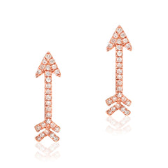 arrow post earrings