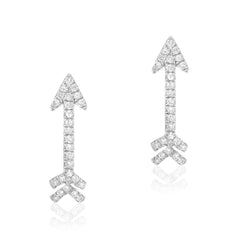 arrow post earrings