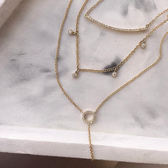 layering necklaces for an effortless look