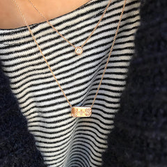 Liven necklaces are perfect for stacking and layering