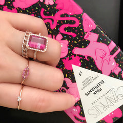 pink rings