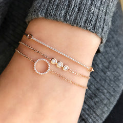 Open Circle Bracelet