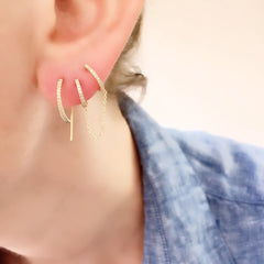 souli petite whisper hoops