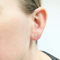 kite post earrings