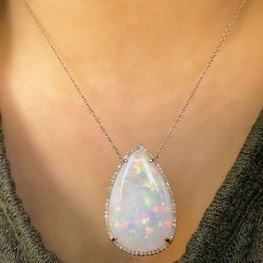 Opal one of a kind necklace