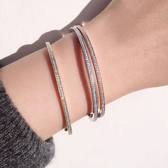 Classic diamond bracelets