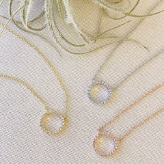 open circle of life necklace