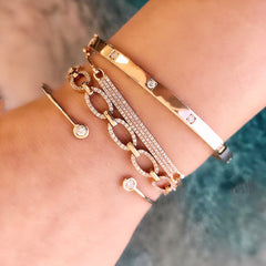 Open Bezel Cuff