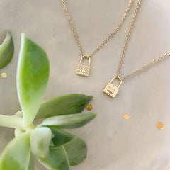 padlock necklaces