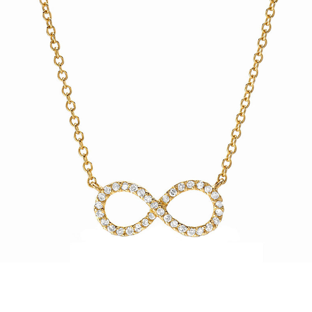 Sterling Silver Sisters Infinity Necklace By My Posh Shop |  notonthehighstreet.com