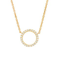 open circle of life necklace