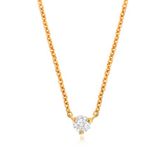souli single diamond necklace