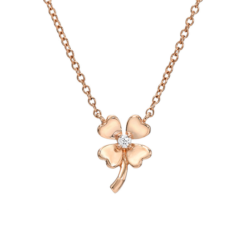 Buy Silver Plated Swarovski Zirconia Layered Clover Pendant Necklace by  Solasta Jewellery Online at Aza Fashions.