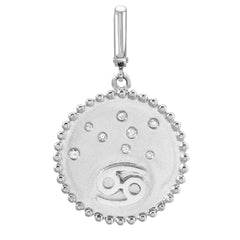 Zodiac Talisman Disc Clip Charm