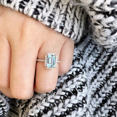 aquamarine ring