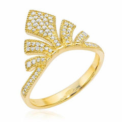 imperial band in yellow gold
