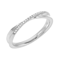 twist band with highlight diamonds