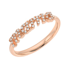 mama script handwriting ring
