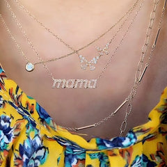 Mommy and me necklace