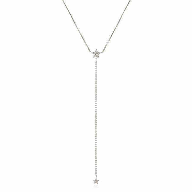 White Gold And 23.20ct Diamond Lariat Necklace Available For Immediate Sale  At Sotheby's